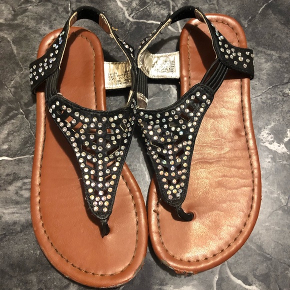 little girl sandals size 13